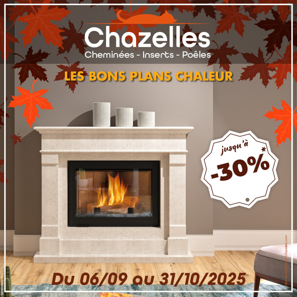 Promotions promo remises réduction poele chazelles