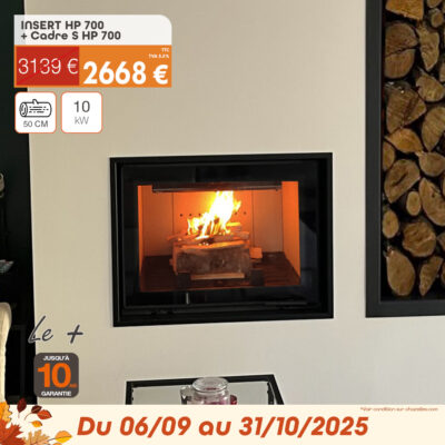 Promotions promo remises réduction poêles inserts chazelles