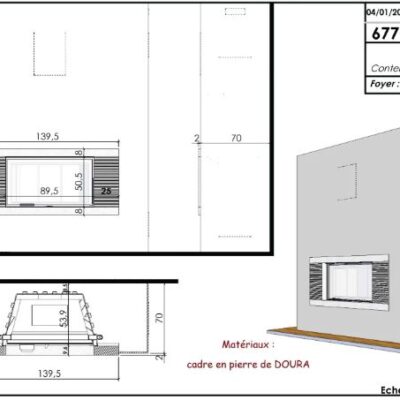 plan cheminée dobro